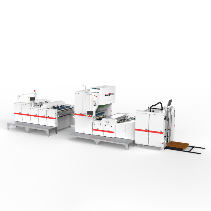 Otomatis Hot Knife Powder-Removal Machine Laminating