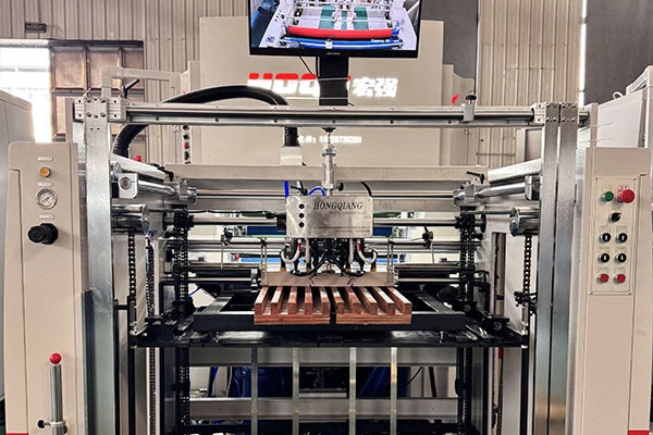 Automatic Vertical Chain Knife Laminating Machine