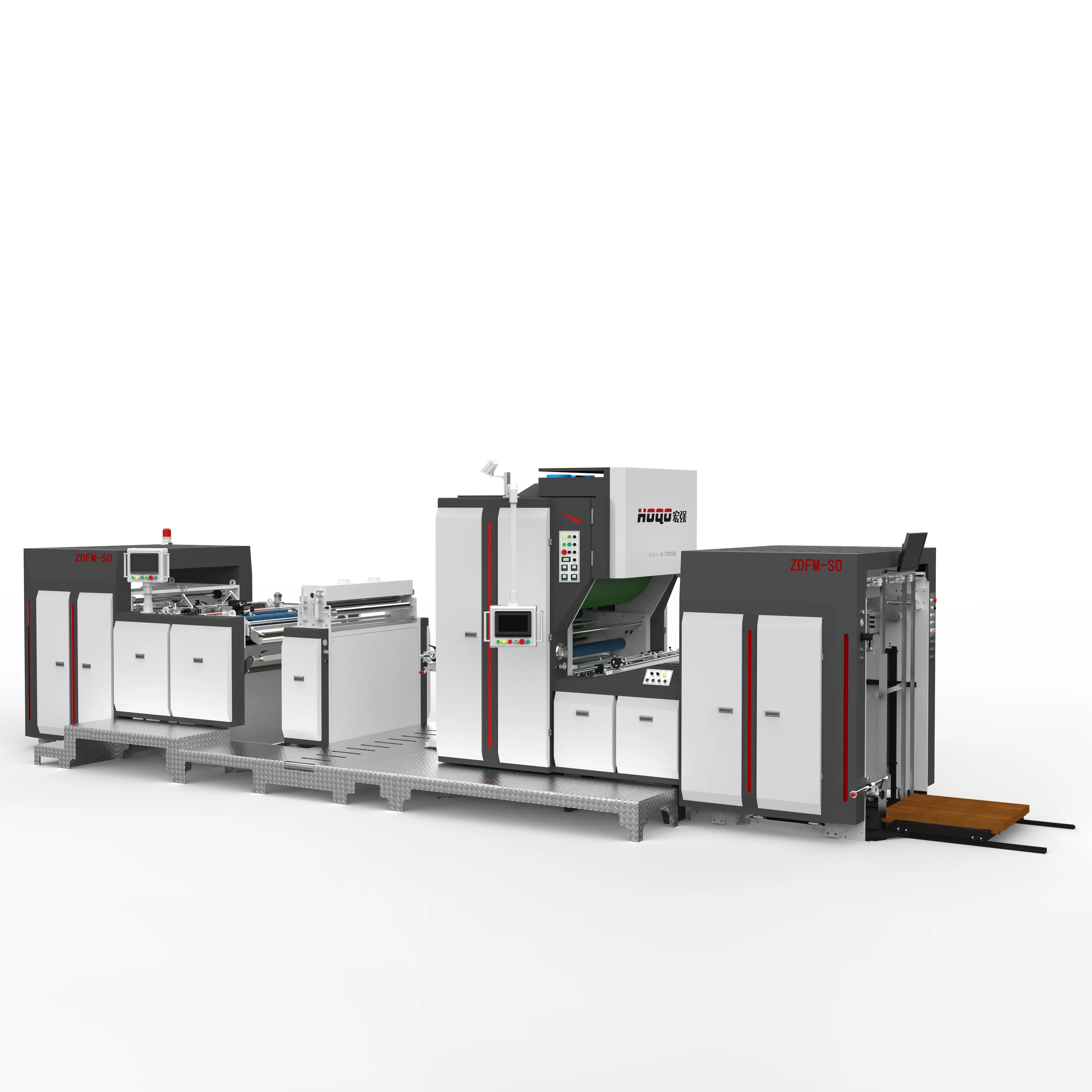Mesin Laminating Perawatan Servo Corona Cerdas