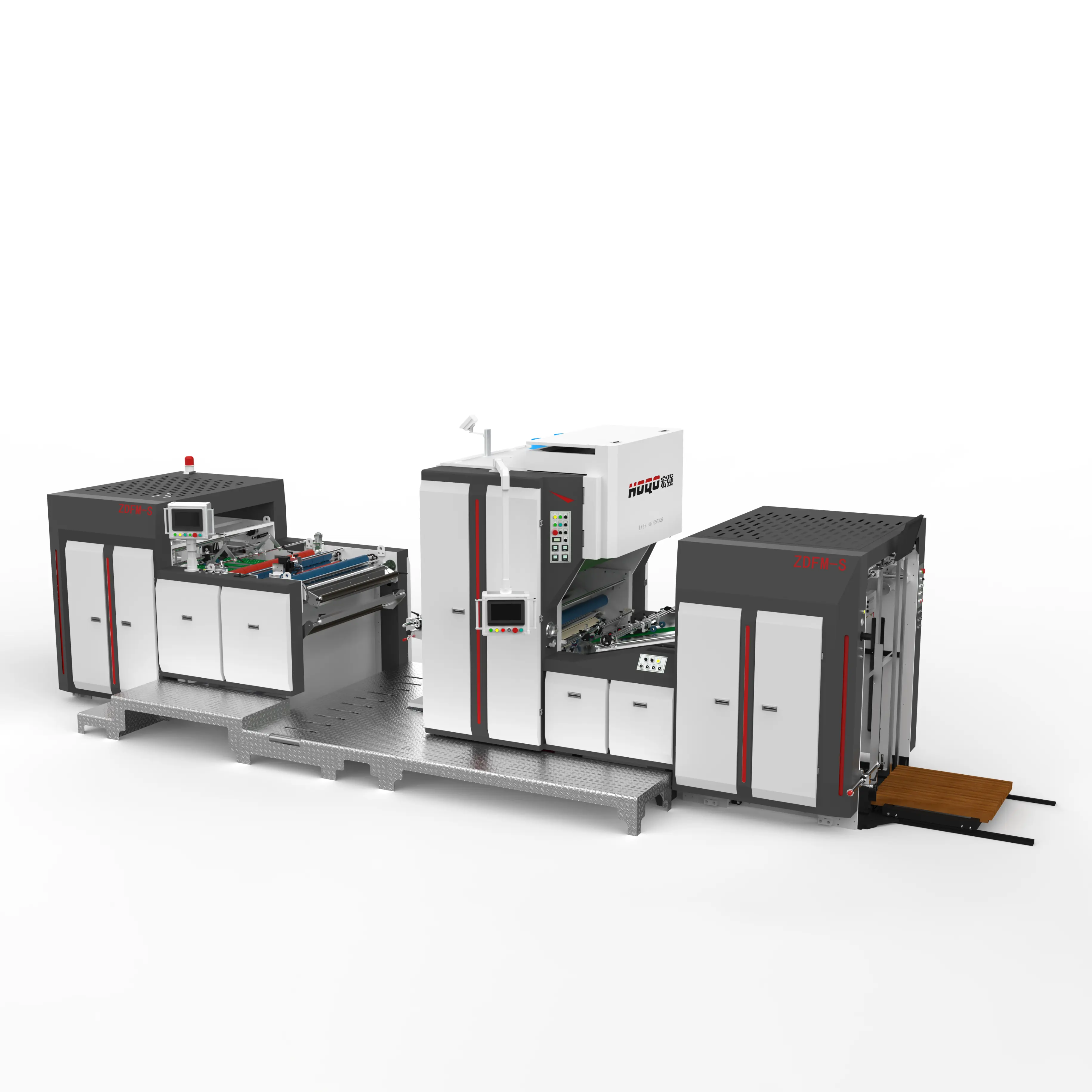 Intelligent Servo Disc Knife Mesin Laminating