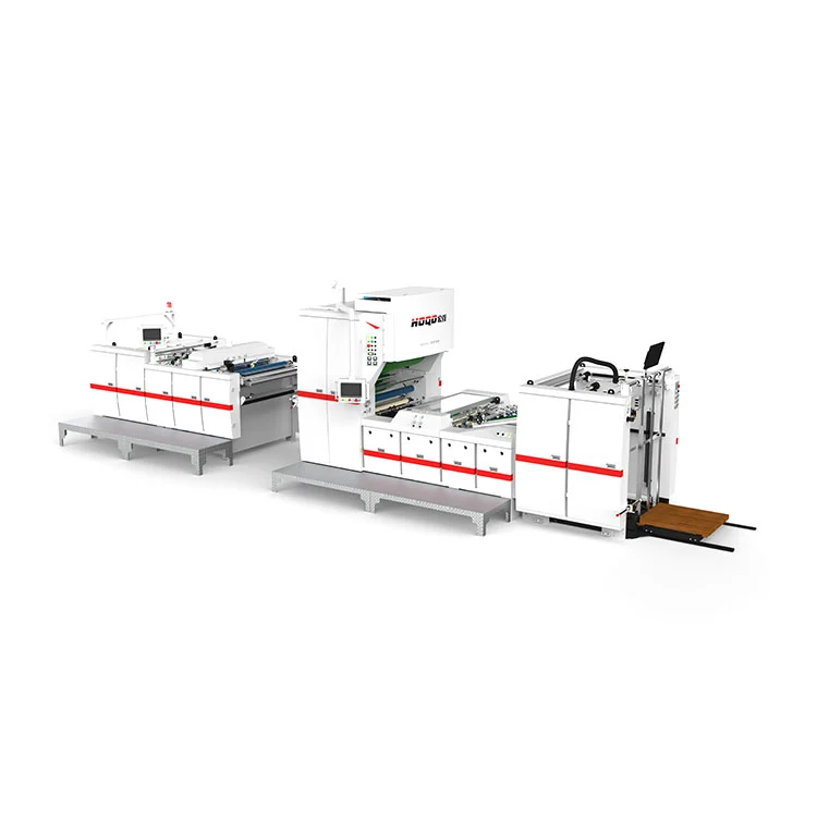 Intelligent Servo Hot Knife Powder-Removal Laminating Machine