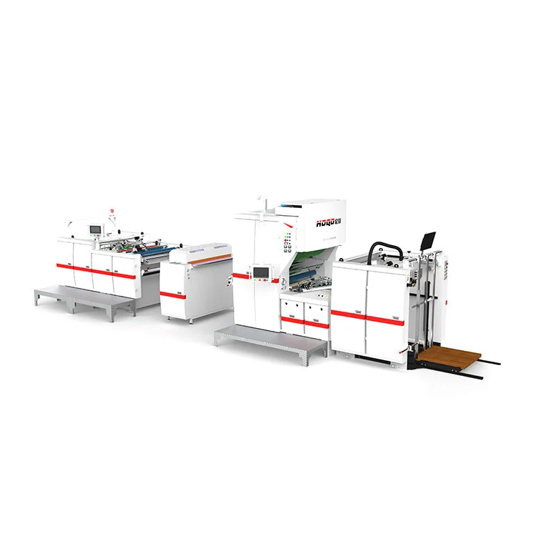 Mesin Laminating Servo UV Curing Cerdas